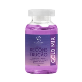 Ampola Gold Mix Reconstrução 18ml Via Charm