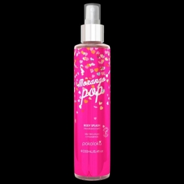 Body Splash Morango Pop 250ml Pokoloka