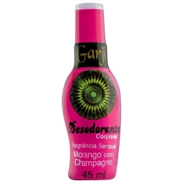 Desodorante Íntimo Morango c/ Champagne 45ml Garji