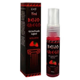 Gel Beijável Beijo Grego Morango 15ml Garji