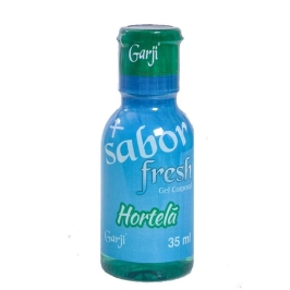 Gel Beijável +Sabor Fresh Hortelã 15ml Garji