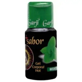 Gel Beijável +Sabor Hot Menta 15ml Garji