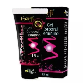 Gel Corporal Feminino Exciting 15ml Garji