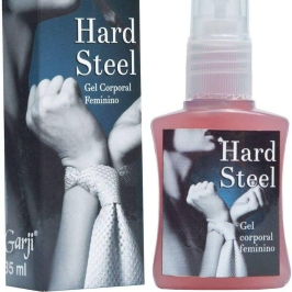 Gel Corporal Feminino Hard Steel 35ml Garji
