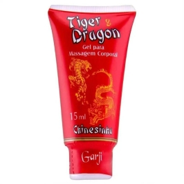 Gel Massagem Tiger & Dragon Chinesinha 15ml Garji