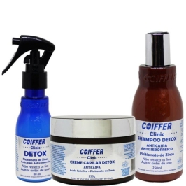 Kit Clinic Detox Anticaspa (3 UND) Coiffer