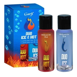 Kit Duo Ice & Hot Lubrificante 25ml Garji