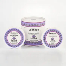 Kit Esfoliante + Manteiga Corporal Lavanda 60g Granado
