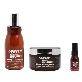 Kit Patagônia 3 UN Revitalizador com Shampoo, Óleo e Máscara