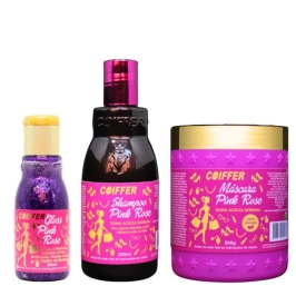 Kit Pink Rose (3 UND) Coiffer