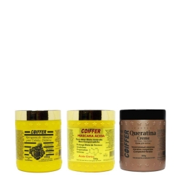 Kit Tratamento de Choque (3und) Coiffer