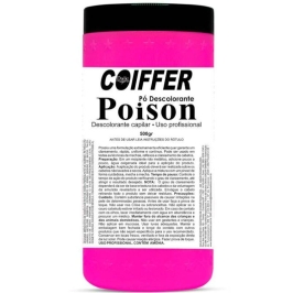 Pó Descolorante Poison 500g Coiffer