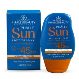 Protetor Solar Phálle Sun 45fps 50g Phállebeauty