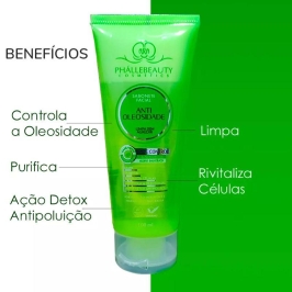 Sabonete Facial Antioleosidade 100ml Phállebeauty
