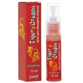 Spray Massagem Corporal Tiger & Dragon 15ml Garji