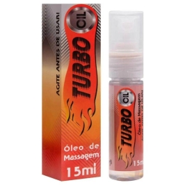 Spray Óleo Massagem Turbo Oil 15ml Garji