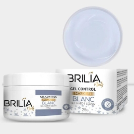Gel Control Blanc Molde F1 25g Brilia Nails