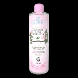 Água Micelar Rosa Mosqueta Vegano 200ml Phallebeauty