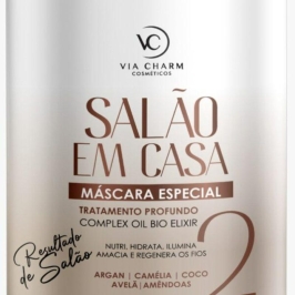 Máscara Salão Em Casa 1kg Via Charme