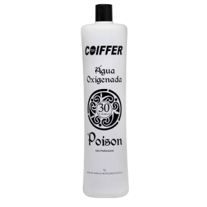 Água Oxigenada Poison Coiffer 1L de 30 Volumes