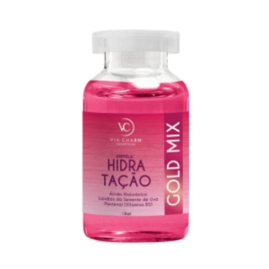 Ampola Gold Hidratação 18ml Via Charm