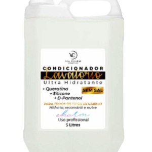 Condicionador Lavatório Ultra Hidratante 5L Via Charm