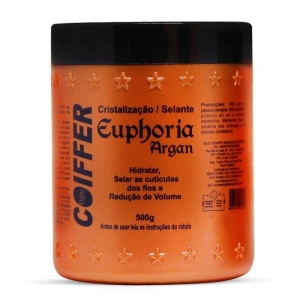 Cristalização Selante Euphoria Argan Coiffer 500g