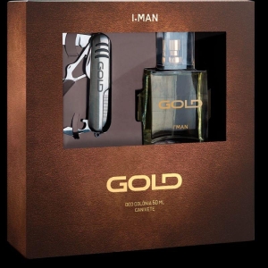 Kit Gold Deo Colônia 50ml + Canivete