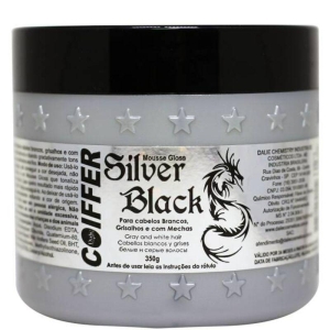 Mousse Gloss Silver Black Coiffer 350g
