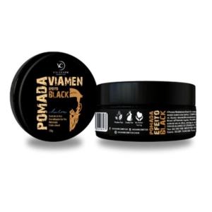 Pomada Capilar Modeladora Black Via Men 150g Via Charm