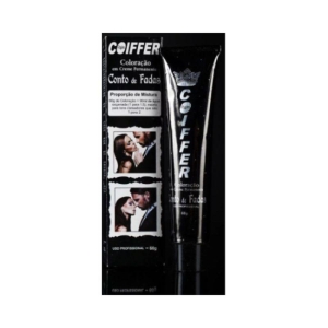 Tinta Louro Escuro Marrom 60g Coiffer
