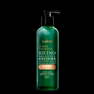 Shampoo Cresce e Fortelece Rícino 300ML Plancton