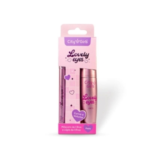 Kit Lovely Eyes Preto City Girl