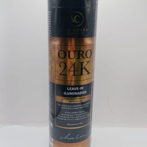 Leave-in Iluminador Ouro 24k 300ml Via Charm