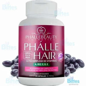 Phálle Hair complexo de Vitamina 750mg Phállebeauty