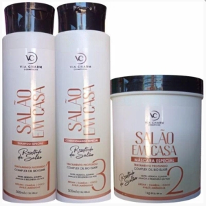 kit Salão Em Casa Via Charme