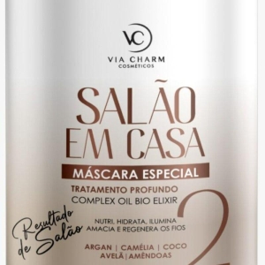 Máscara Salão Em Casa 1kg Via Charme