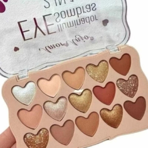 Paleta EYE Sombras Iluminador 2in1  Amor Anjo