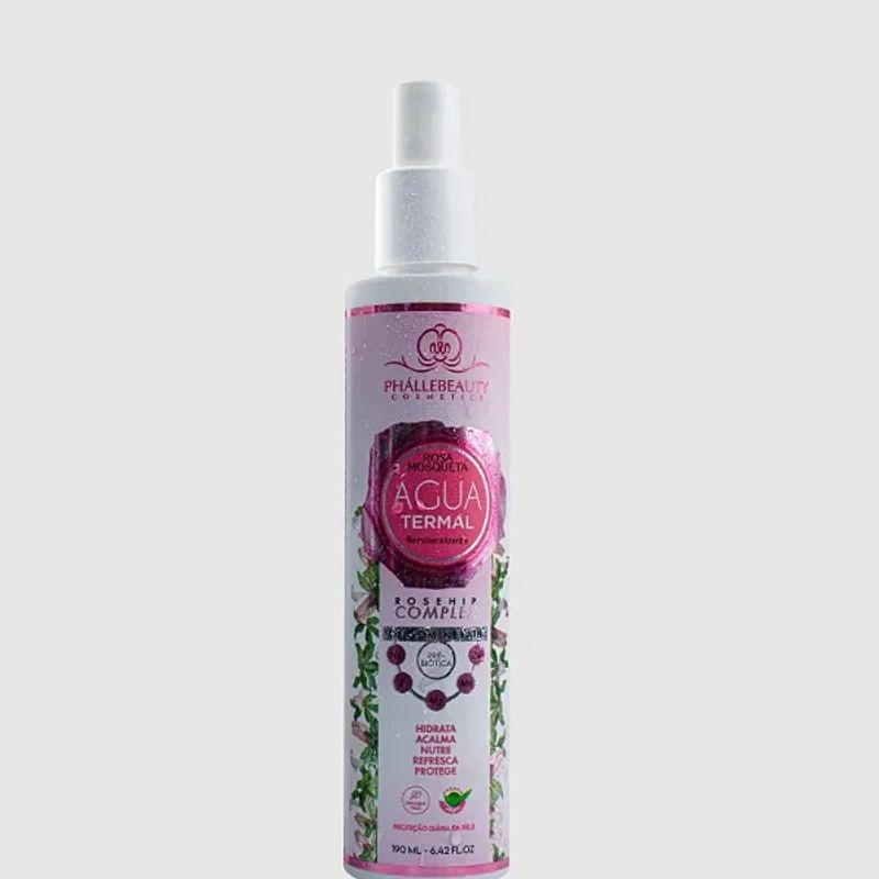 Água Termal Rosa Mosqueta 190ml Phallebeauty