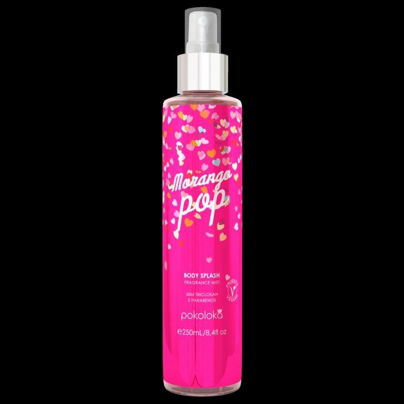 Body Splash Morango Pop 250ml Pokoloka