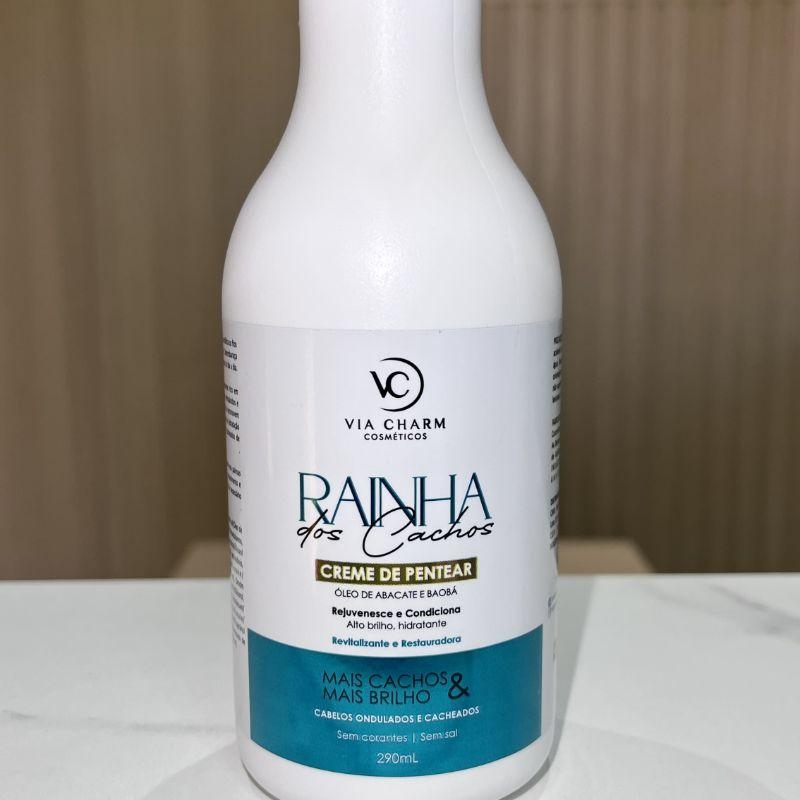 Creme De Pentear Rainha dos Cachos 290ml Via Charm