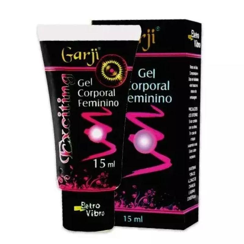 Gel Corporal Feminino Exciting 15ml Garji