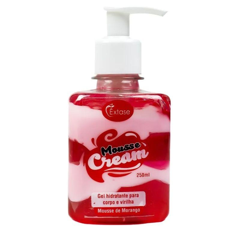 Gel Creme Virilha Sweet Glow Morango 250g Amor Anjo