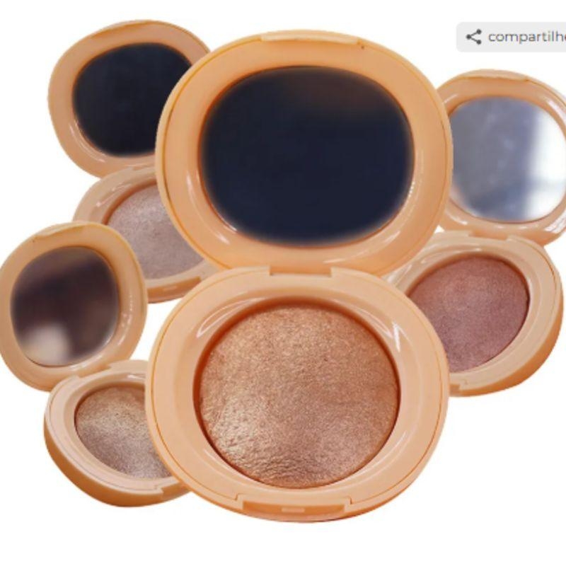 Iluminador Baked Rose PH9002 Phállebeauty