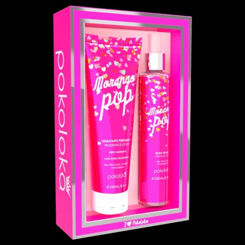 Kit Loka Teen Morango Pop 60ml (2 UN) Pokoloka