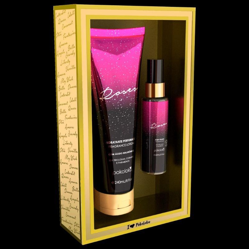 Kit LokaGold Roses (2 UN) Pokoloka