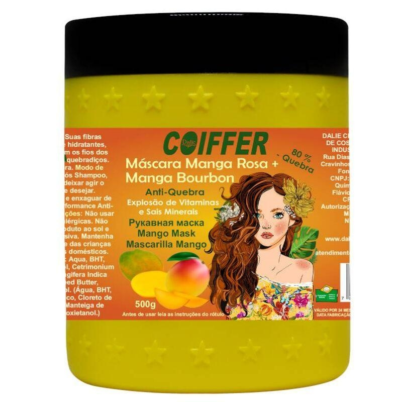 Máscara de Manga Rosa Coiffer 500g