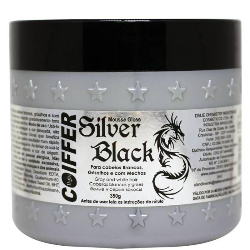 Mousse Gloss Silver Black Coiffer 350g