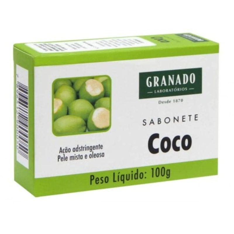 Sabonete Em Barra Coco 100g Granado