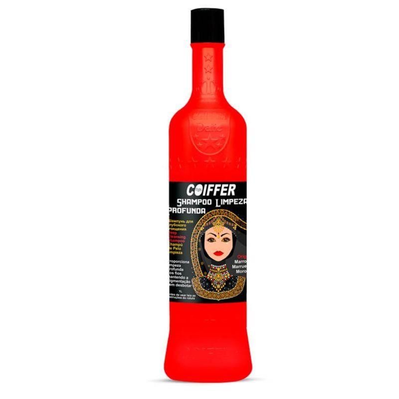 Shampoo Limpeza Profunda Marrocos Coiffer 1L
